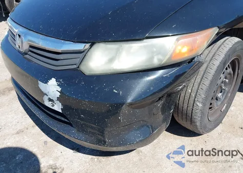 2012 Honda Civic Lx z USA, uszkodzony, nr VIN 19XFB2F55CE018864